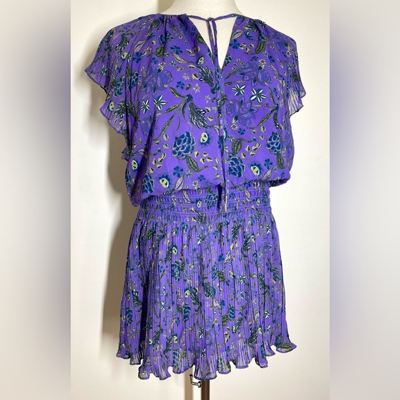 Ramy Brooke | Milene Floral Split Neck Dress | Pullover | Summer Flirty - Picture 2 of 6